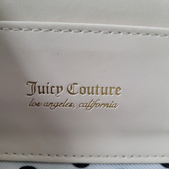 JUICY COUTURE WALLET FAUX LEATHER ZIP AROUND SMALL CLUTCH - Picture 3 of 12